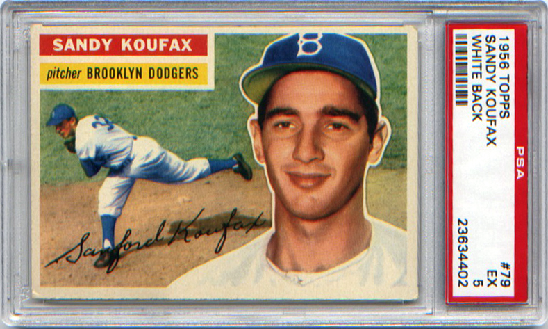 1956 Topps #79 Sandy Koufax PSA 5 product photo